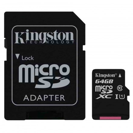 Карта памяти microSD 64Gb